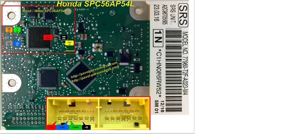 77960-TLA-G220-M4 Honda SPC560 CRASH+CLEAR SRS.rar
